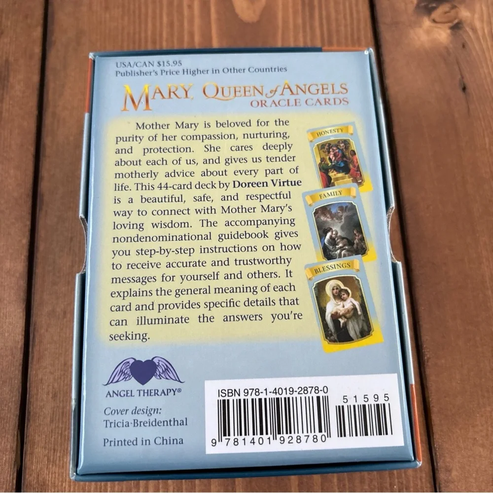 Doreen Virtue Mary, Queen of Angels Oracle Cards - Picture 2 of 4